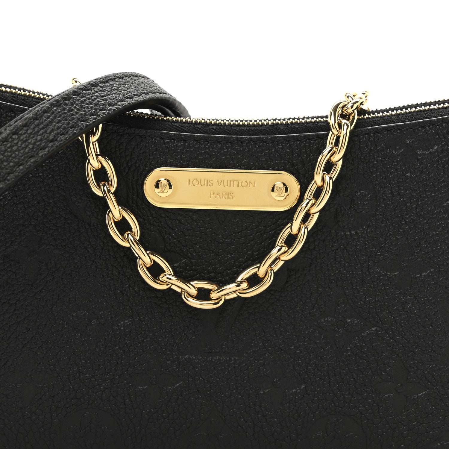 Louis Vuitton Empreinte Monogram Liv Pochette Black 8 of 12