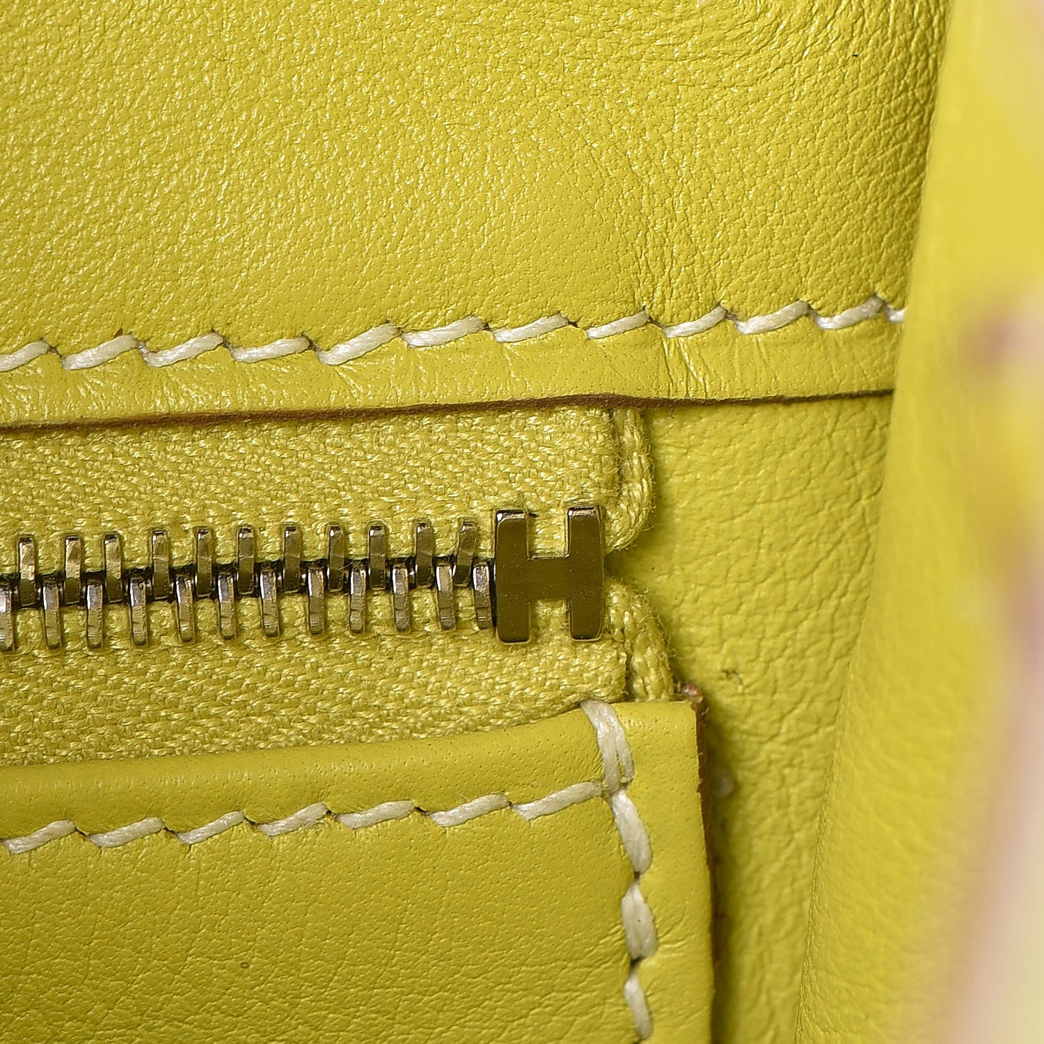 Hermes Swift Kelly Retourne 25 Lime 10 of 35