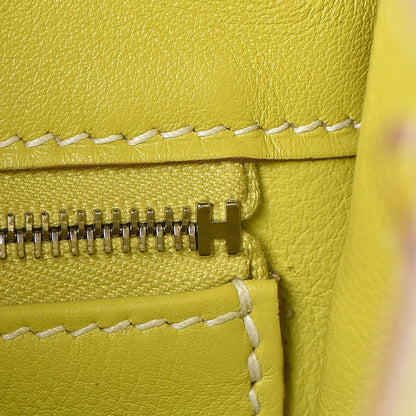 Hermes Swift Kelly Retourne 25 Lime 10 of 35