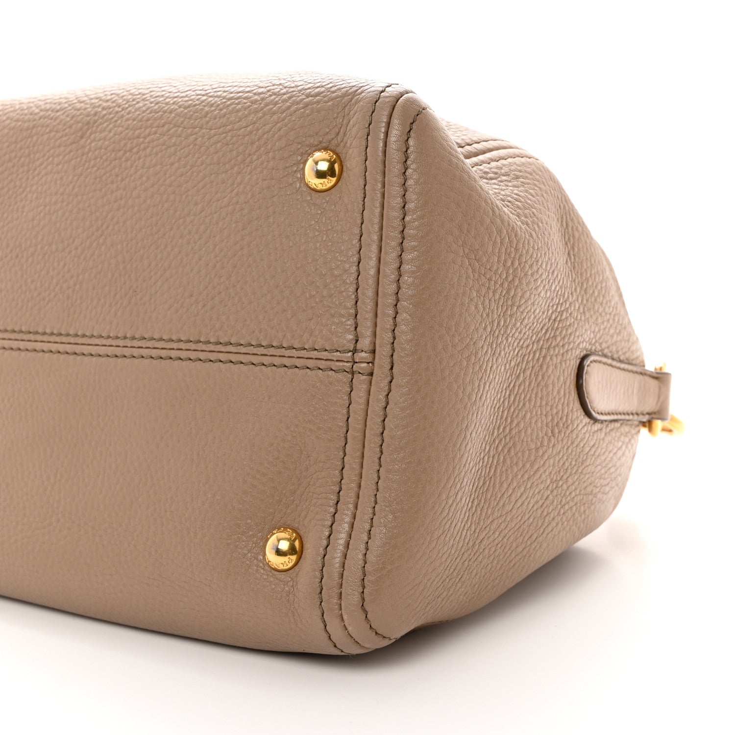 Prada Vitello Daino Satchel Cammeo 9 of 11