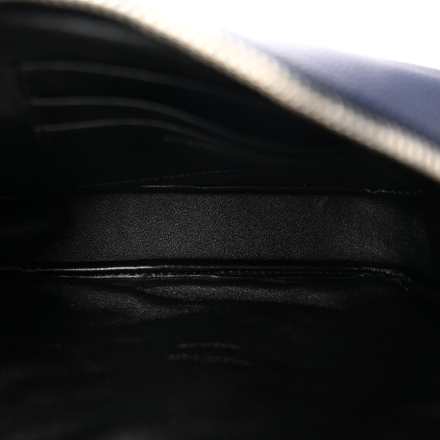 Grain De Poudre Matelasse Monogram Mini Lou Camera Bag Azure Blue