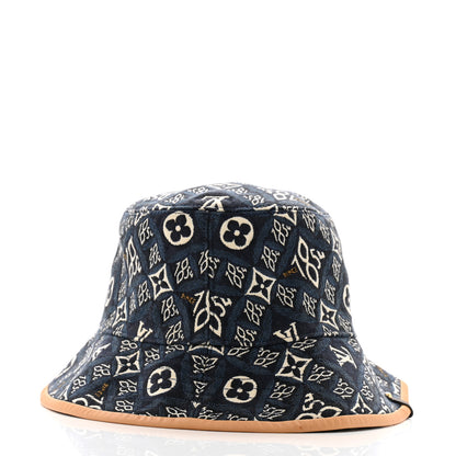 Louis Vuitton Jacquard Since 1854 Bucket Hat M Blue 5 of 8