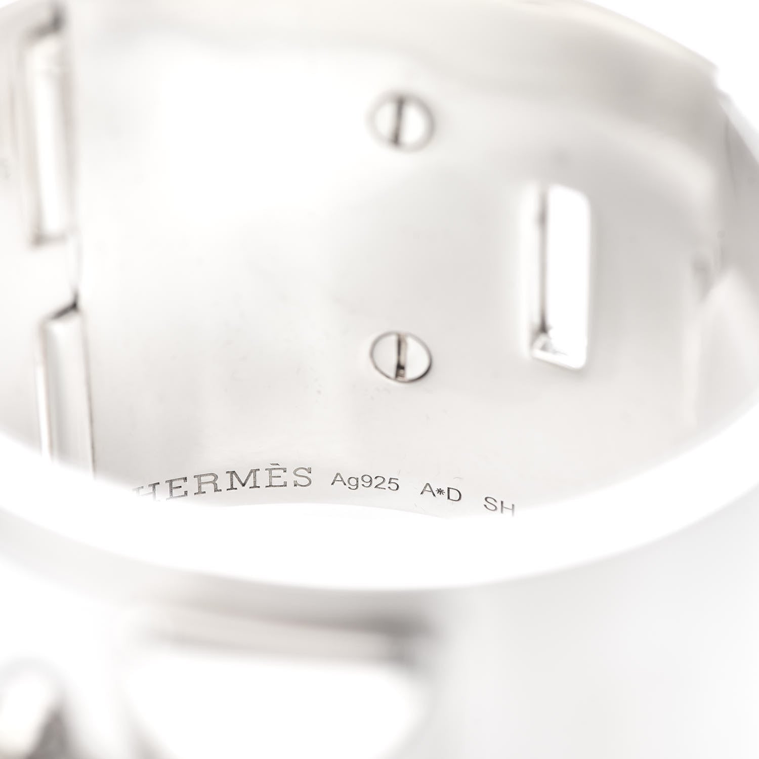Hermes Sterling Silver Collier De Chien Bracelet SH 4 of 4