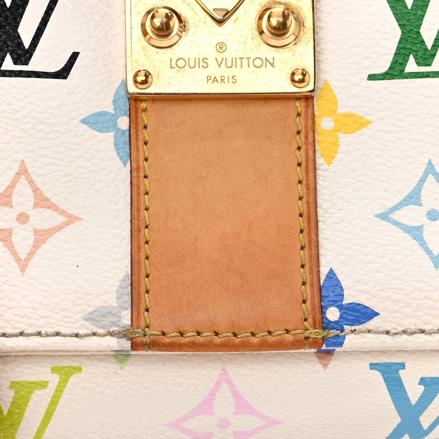 Louis Vuitton Monogram Multicolor Speedy 30 White 15 of 15
