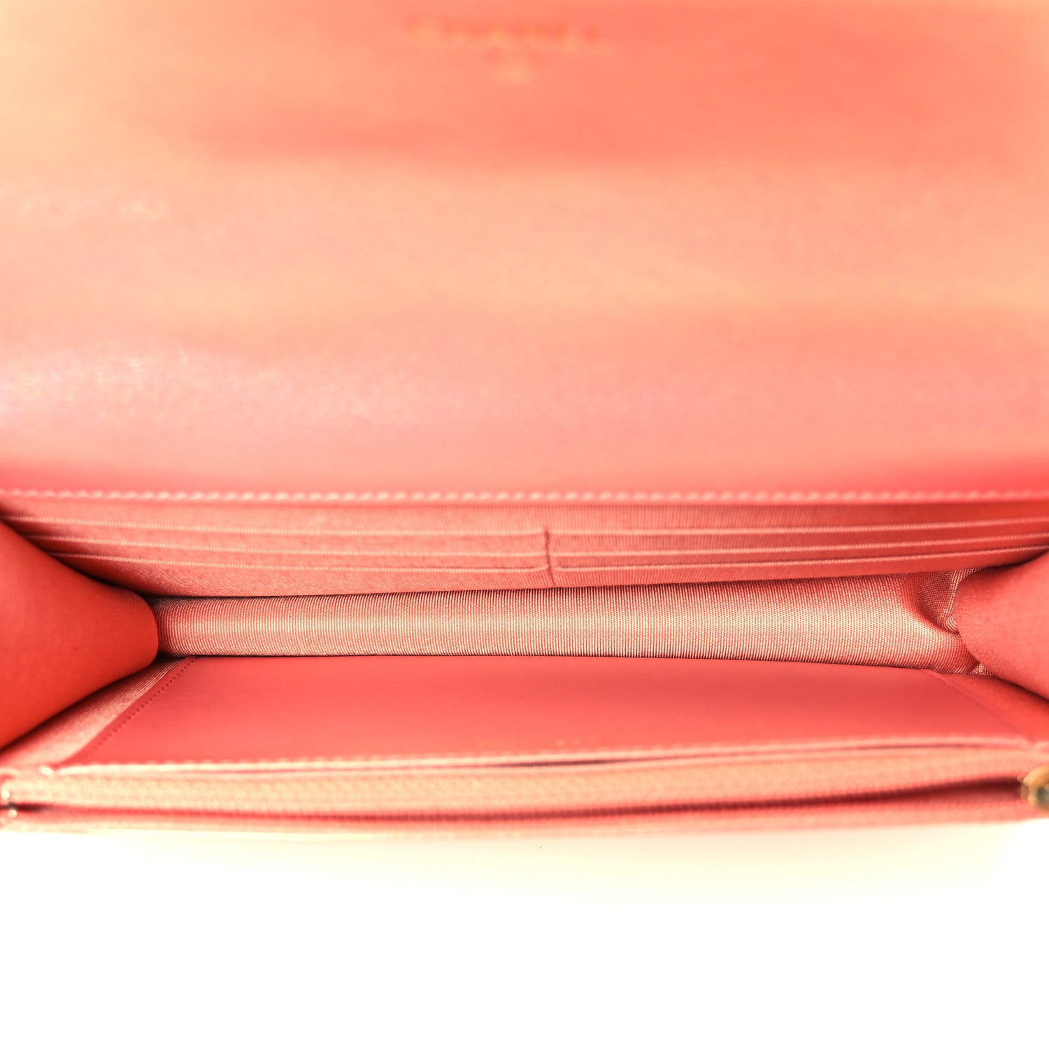 Chanel Iridescent Calfskin Quilted Chanel 19 Wallet On Chain WOC Pink 5 of 12