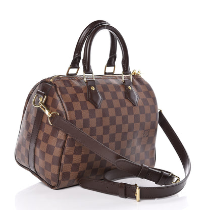 Louis Vuitton Damier Ebene Speedy Bandouliere 25 3 of 12