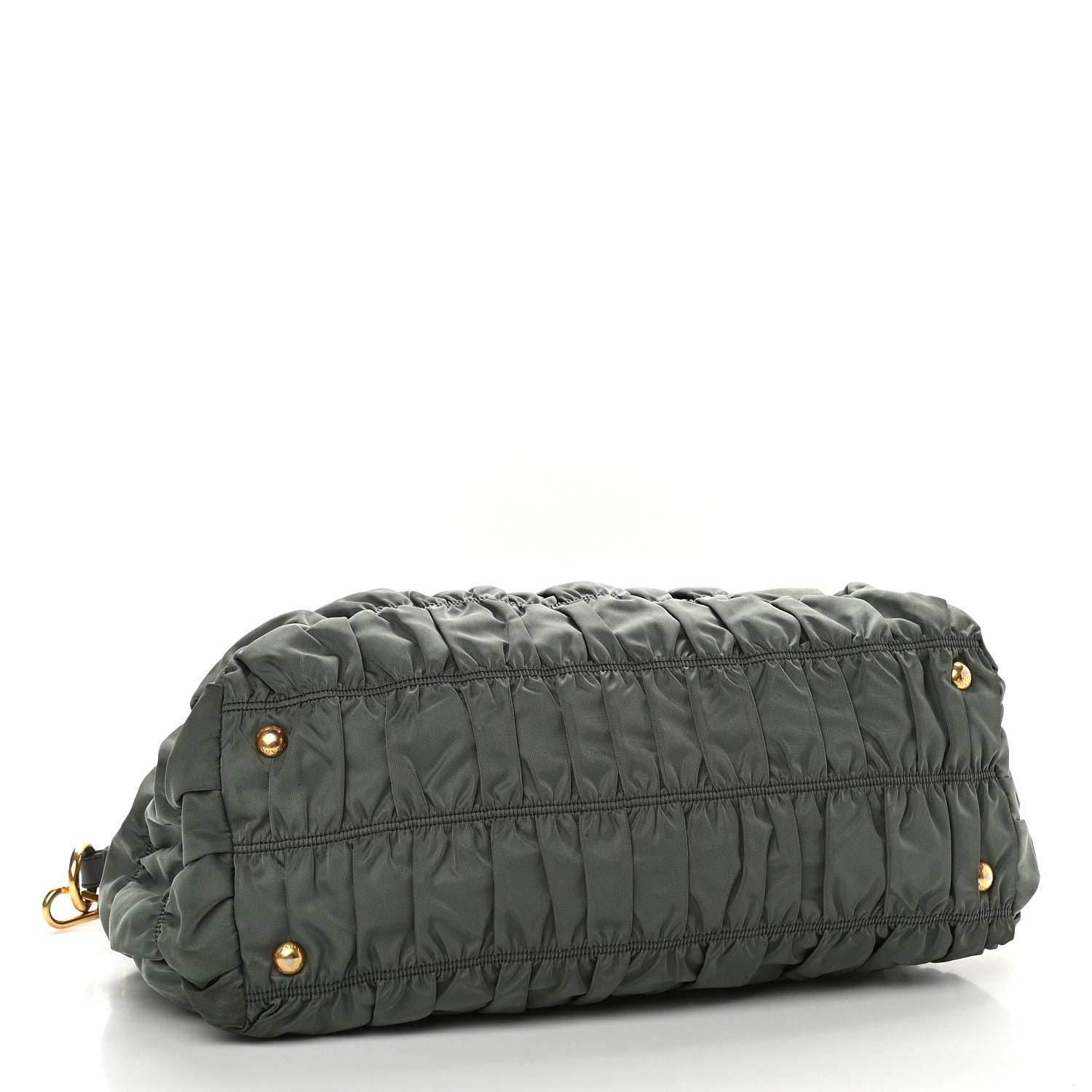 Prada Tessuto Nylon Gaufre Tote Fumo 4 of 11