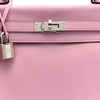 Hermes Swift Kelly Retourne 25 Mauve Sylvestre 7 of 10