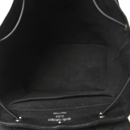 Louis Vuitton Calfskin Lockme Backpack Black 5 of 11