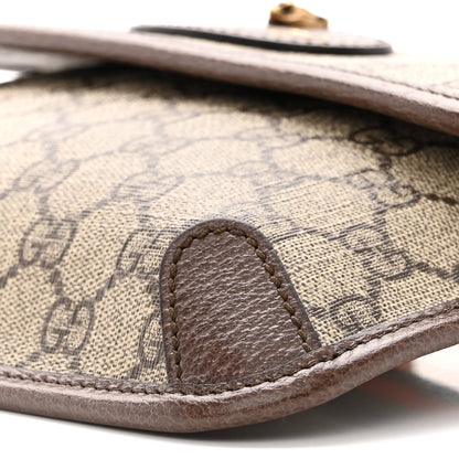Gucci GG Supreme Monogram Neo Vintage Web Belt Bag Brown 11 of 11
