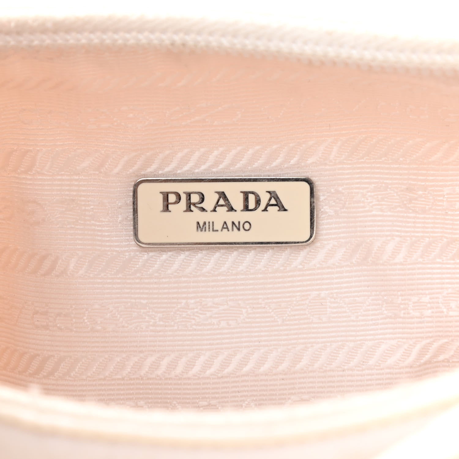 Prada Tessuto Nylon Mini Re-Edition 2000 Bag White 6 of 16