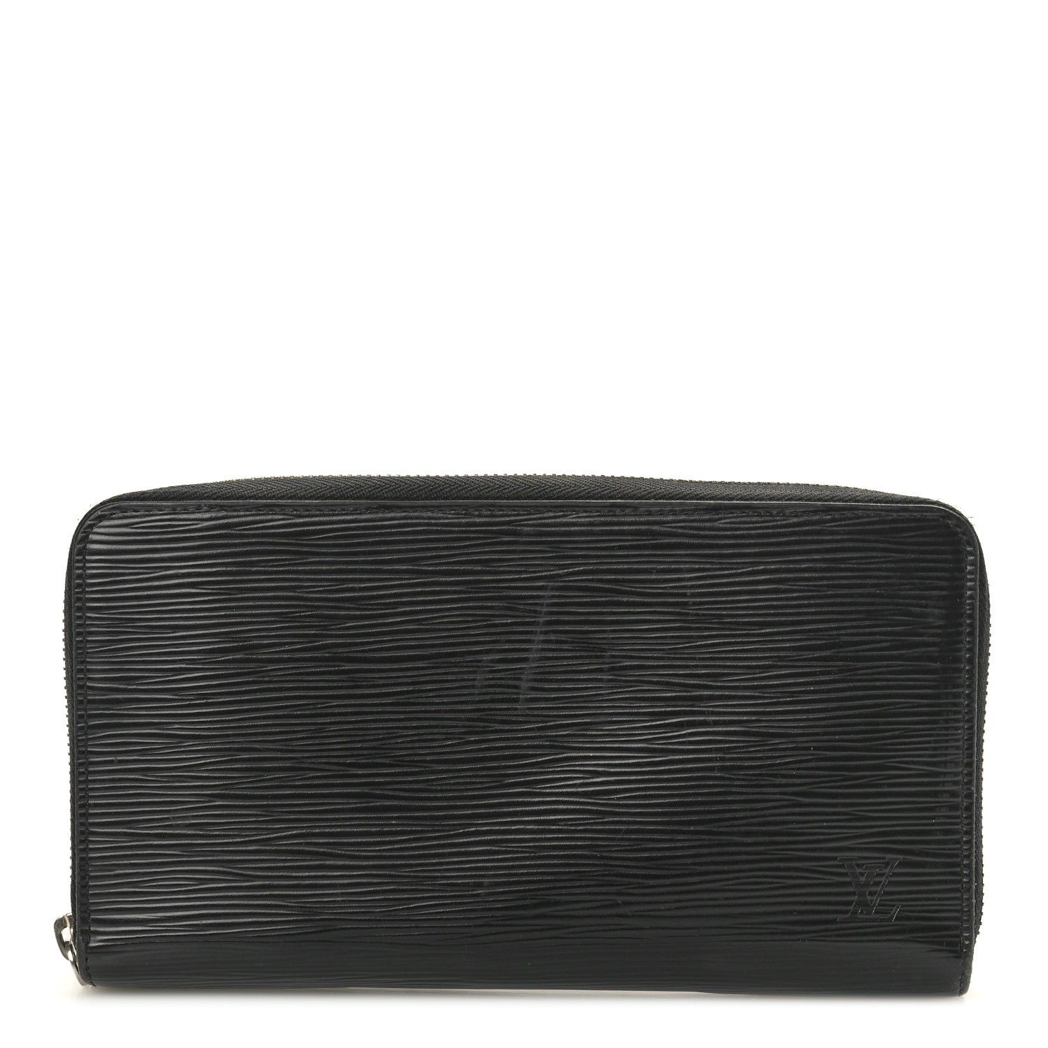 Louis Vuitton Epi Zippy Organizer Wallet Black 1 of 7