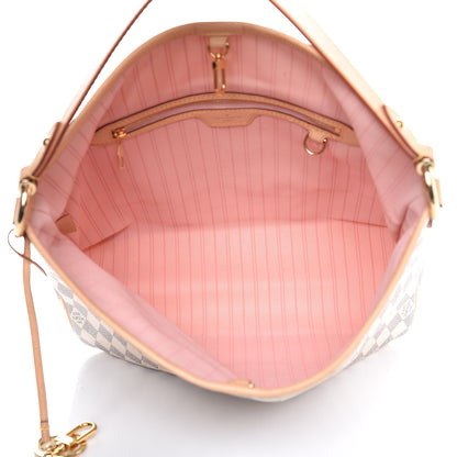 Louis Vuitton Damier Azur Delightful PM Pink 5 of 11