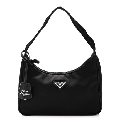 Prada Tessuto Nylon Mini Re-Edition 2000 Bag Black 1 of 9