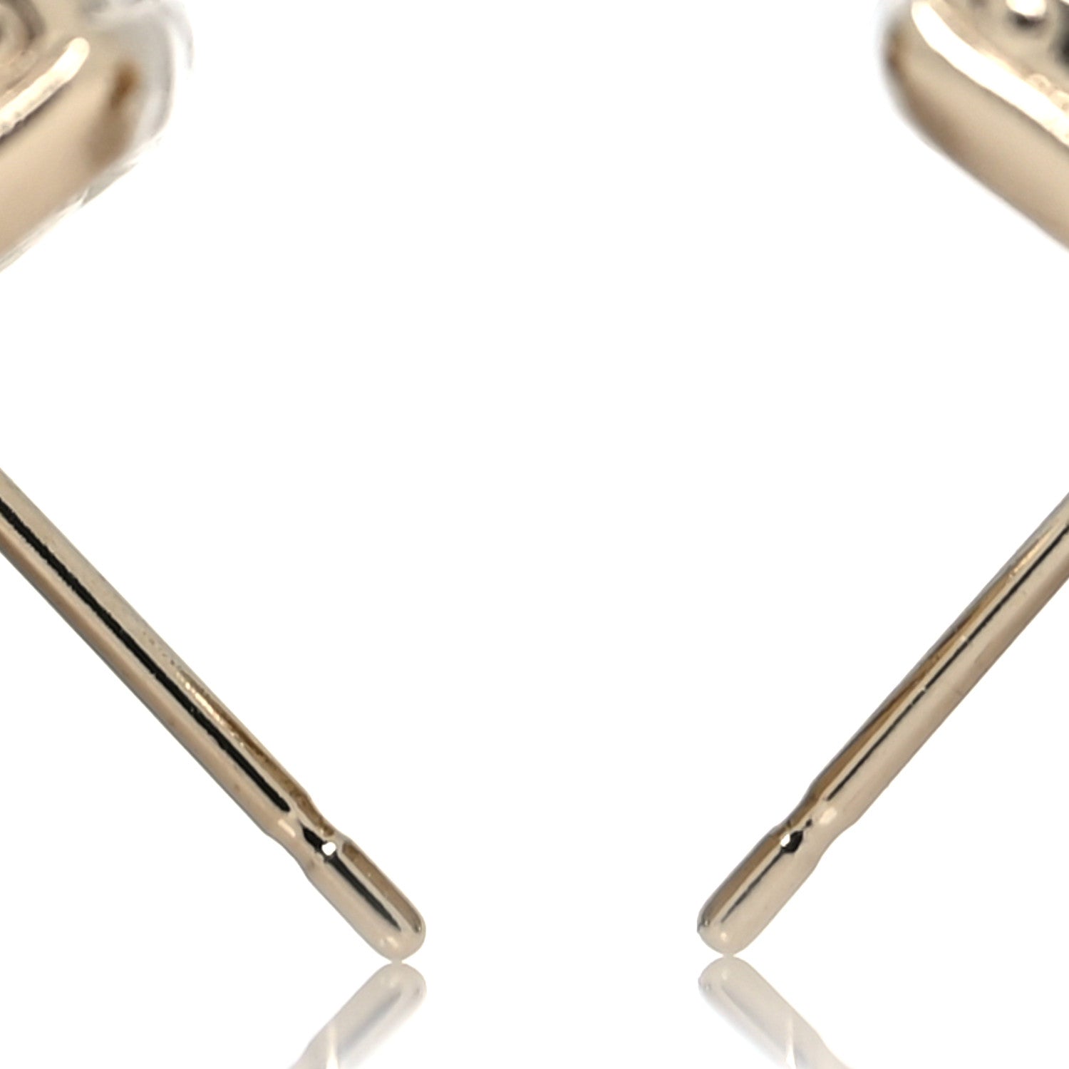 Chanel Metal Glass Pearl Strass CC Earrings Black Gold 3 of 4