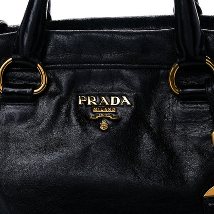 Prada Vitello Shine Bauletto Black 11 of 13