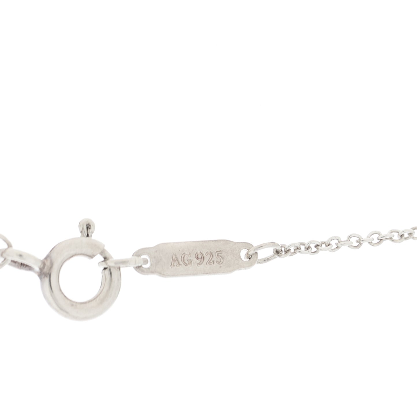 Sterling Silver Rubedo 1837 Bar Pendant Necklace