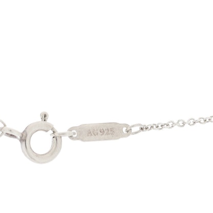 Tiffany Sterling Silver Rubedo 1837 Bar Pendant Necklace 4 of 5