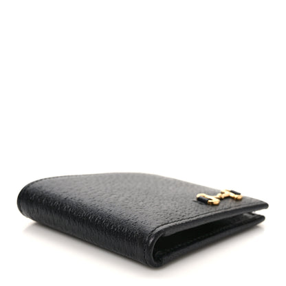 Gucci Calfskin Horsebit 1955 Bi-Fold Wallet Black 4 of 8