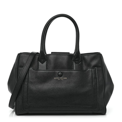 Marc Jacobs Grained Calfskin Empire City Tote Black 1 of 11