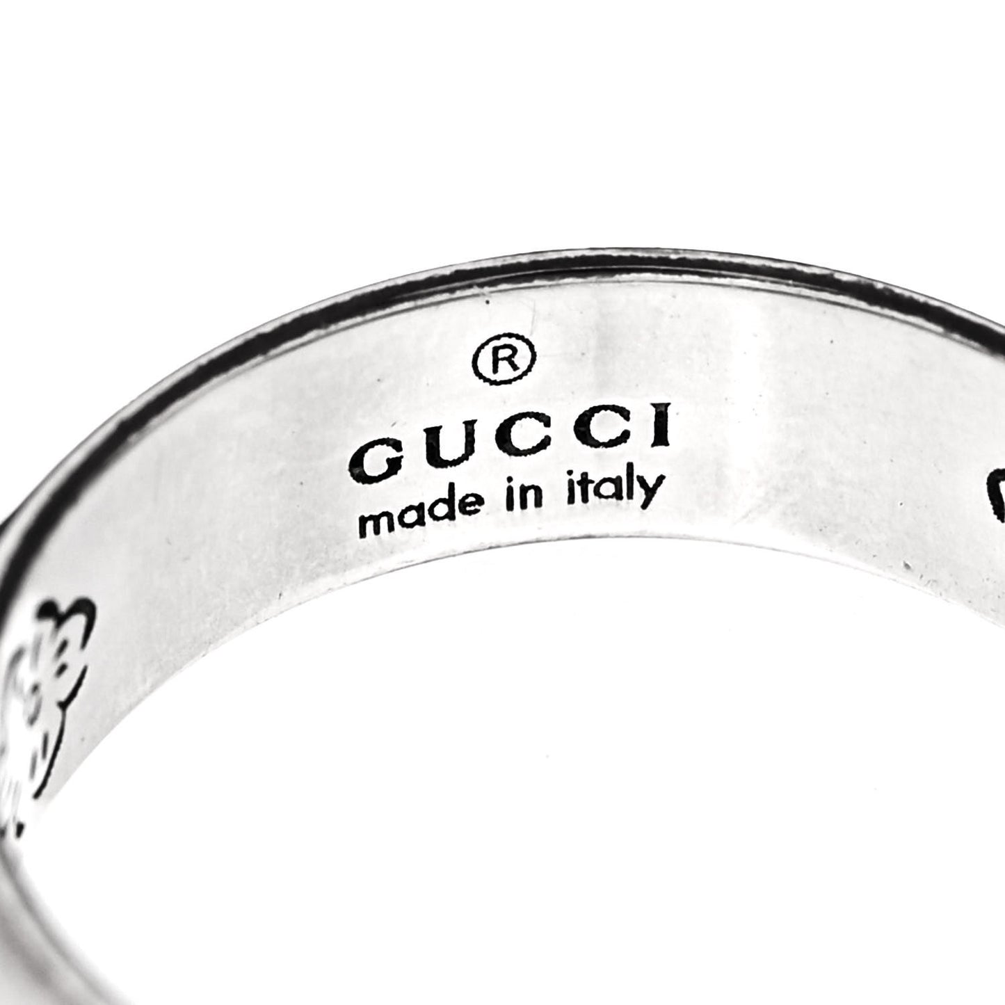 Sterling Silver Blind for Love Band Ring 49 4.75