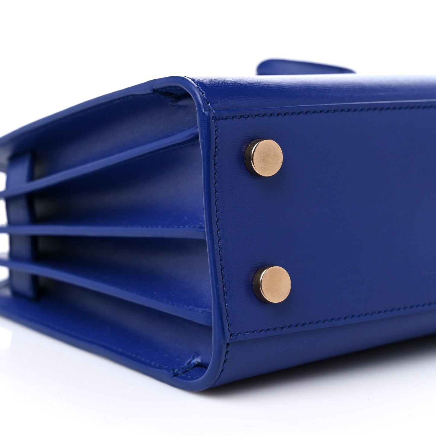Calfskin Nano Sac De Jour Royal Blue