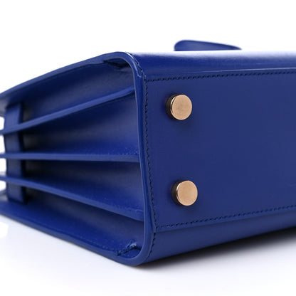Saint Laurent Calfskin Nano Sac De Jour Royal Blue 9 of 11