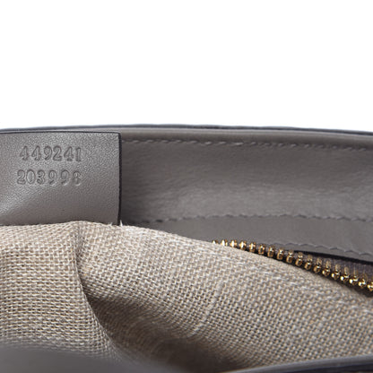 Gucci Microguccissima Small Bree Tote Graphite 9 of 10