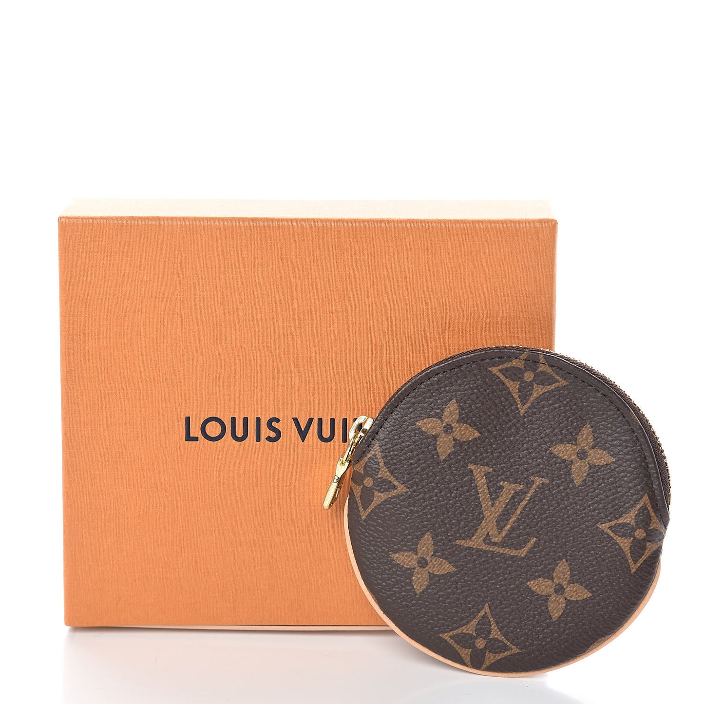 Monogram Round Coin Purse