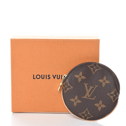 Louis Vuitton Monogram Round Coin Purse 7 of 7
