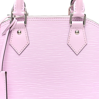 Louis Vuitton Epi Jacquard Alma BB Light Pink 7 of 9