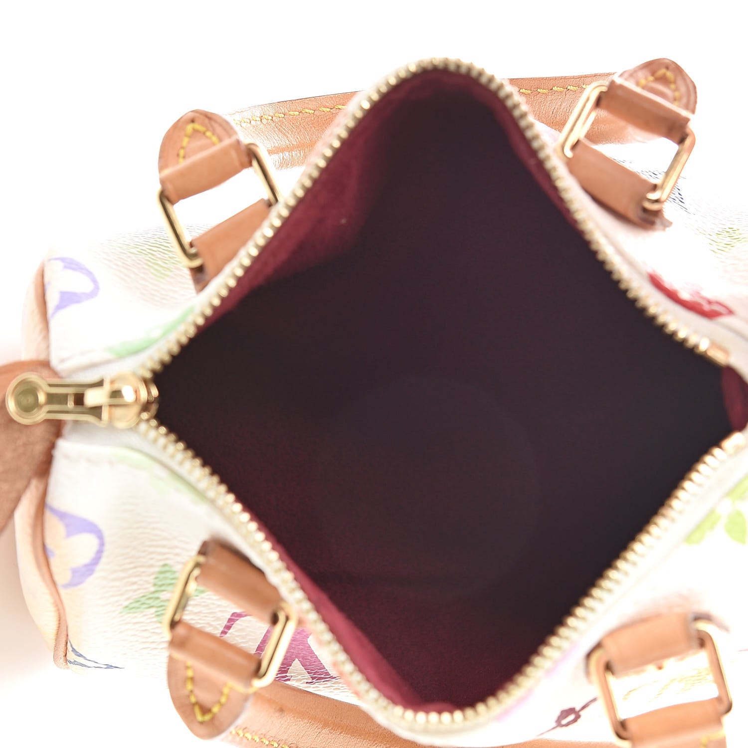 Louis Vuitton Monogram Multicolor Mini Sac HL Speedy White 5 of 11