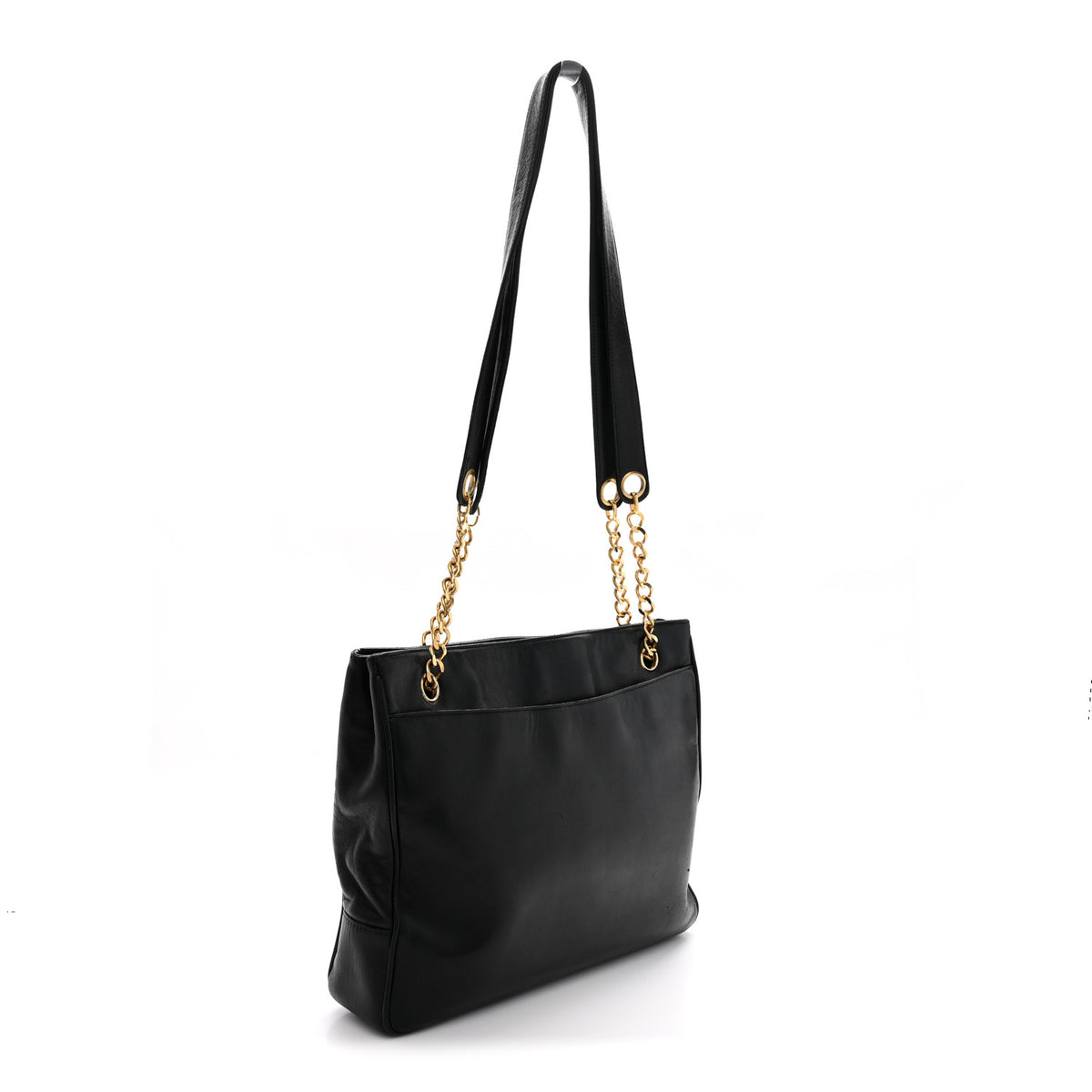 Chanel Lambskin CC Shoulder Bag Black 3 of 14