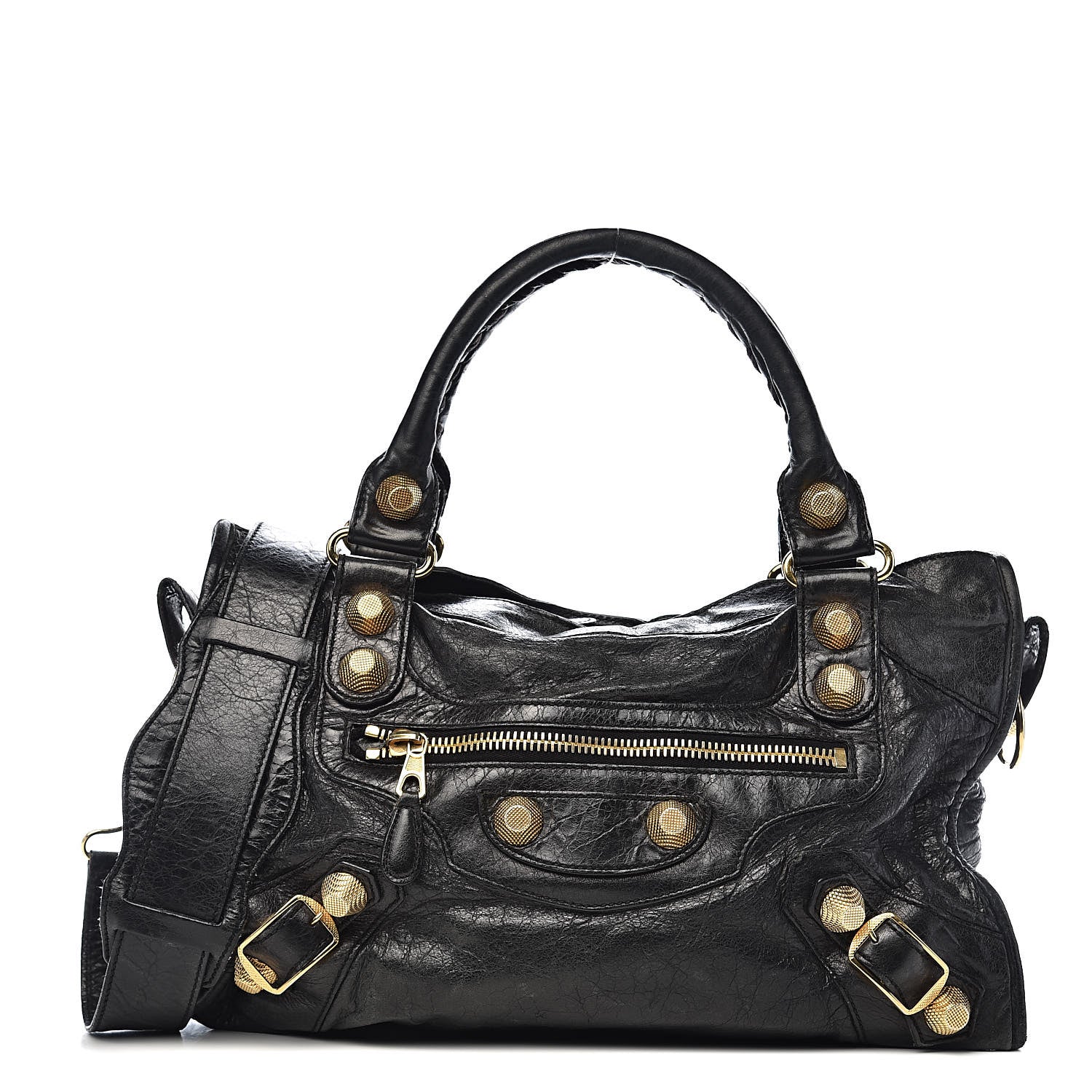 Balenciaga Agneau Giant 21 Gold Hardware City Black 1 of 11