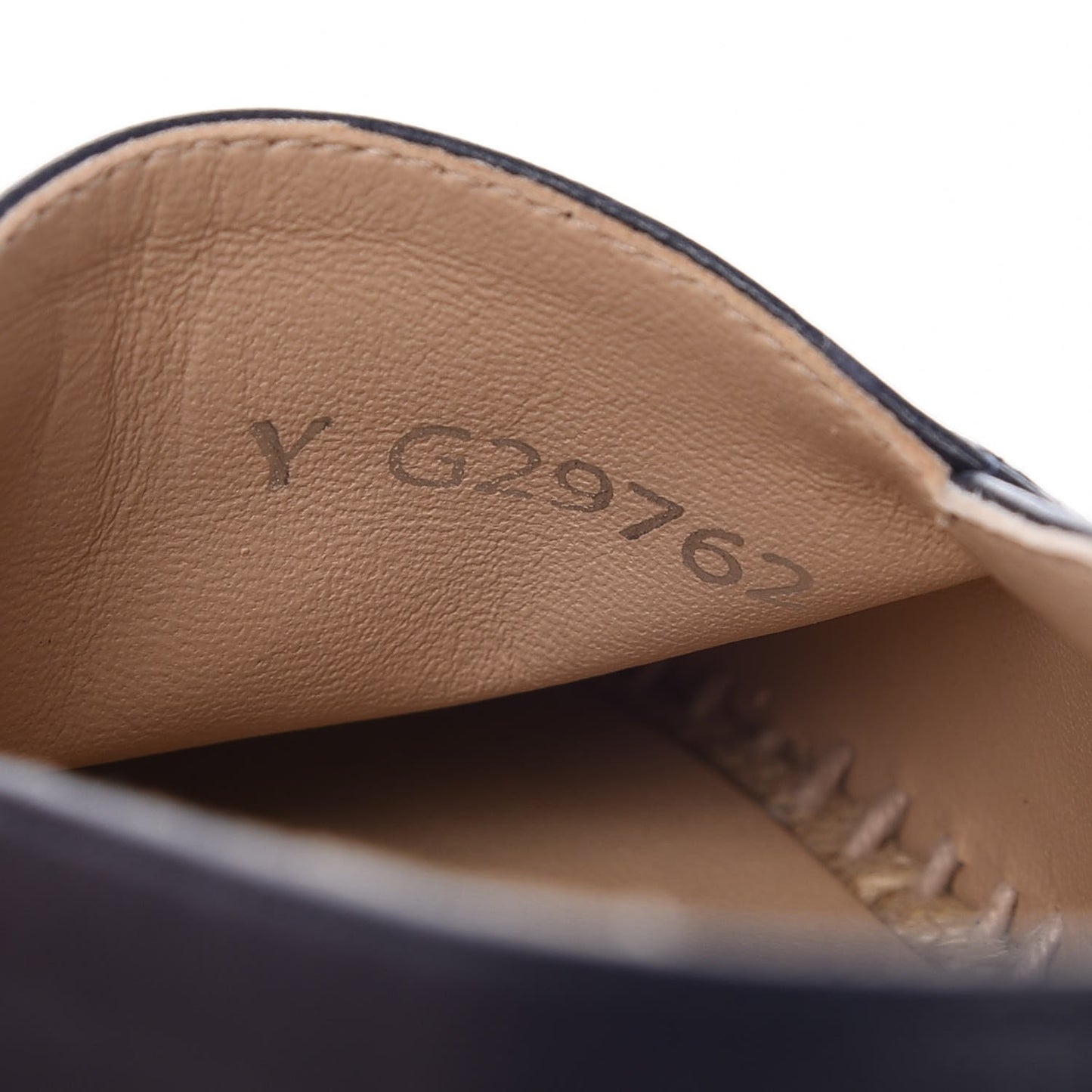 Lambskin CC Espadrilles 38 Navy Black