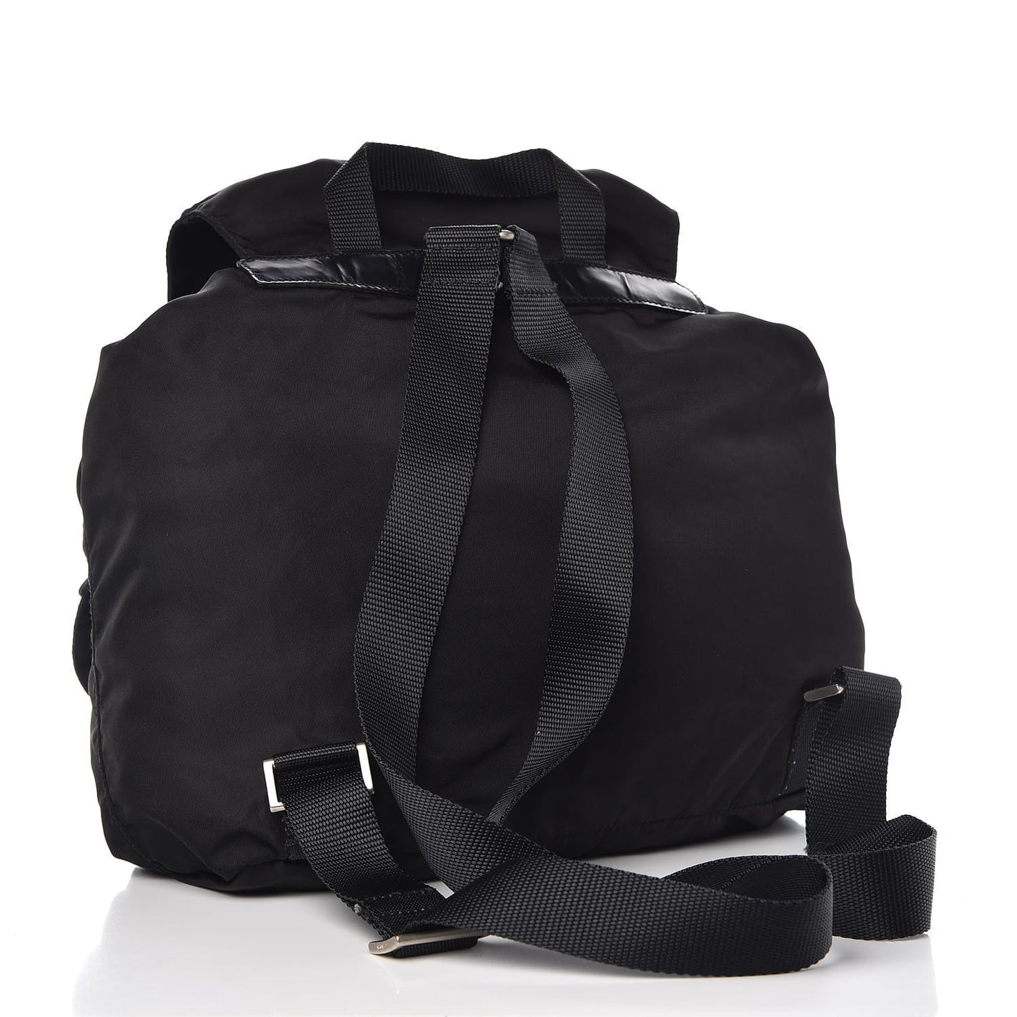 Nylon Vela Medium Backpack Black