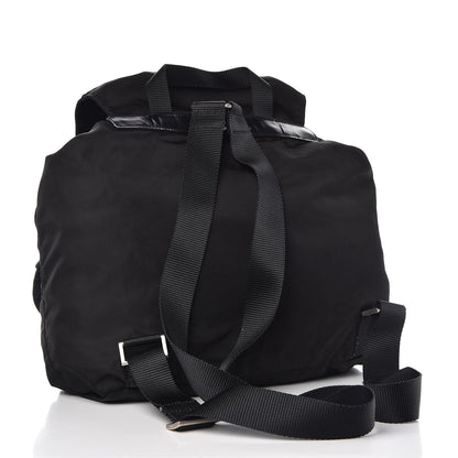 Prada Nylon Vela Medium Backpack Black 3 of 11