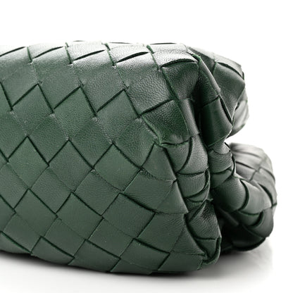 Bottega Veneta Nappa Maxi Intrecciato The Pouch Oversized Clutch Raintree 15 of 15