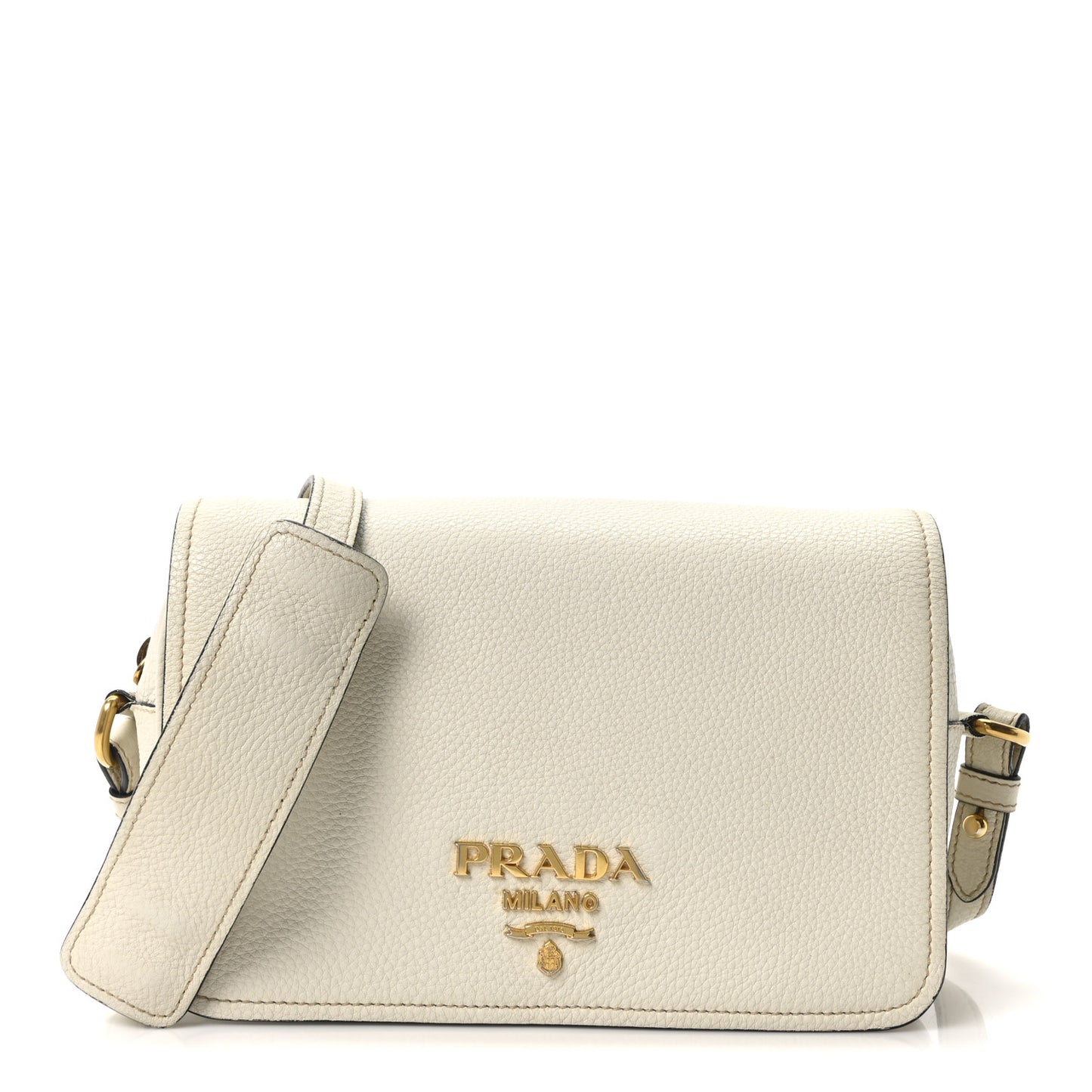 Vitello Phenix Crossbody Bag Talco
