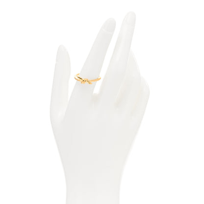 Tiffany 18K Yellow Gold Knot Ring 60 9 2 of 4