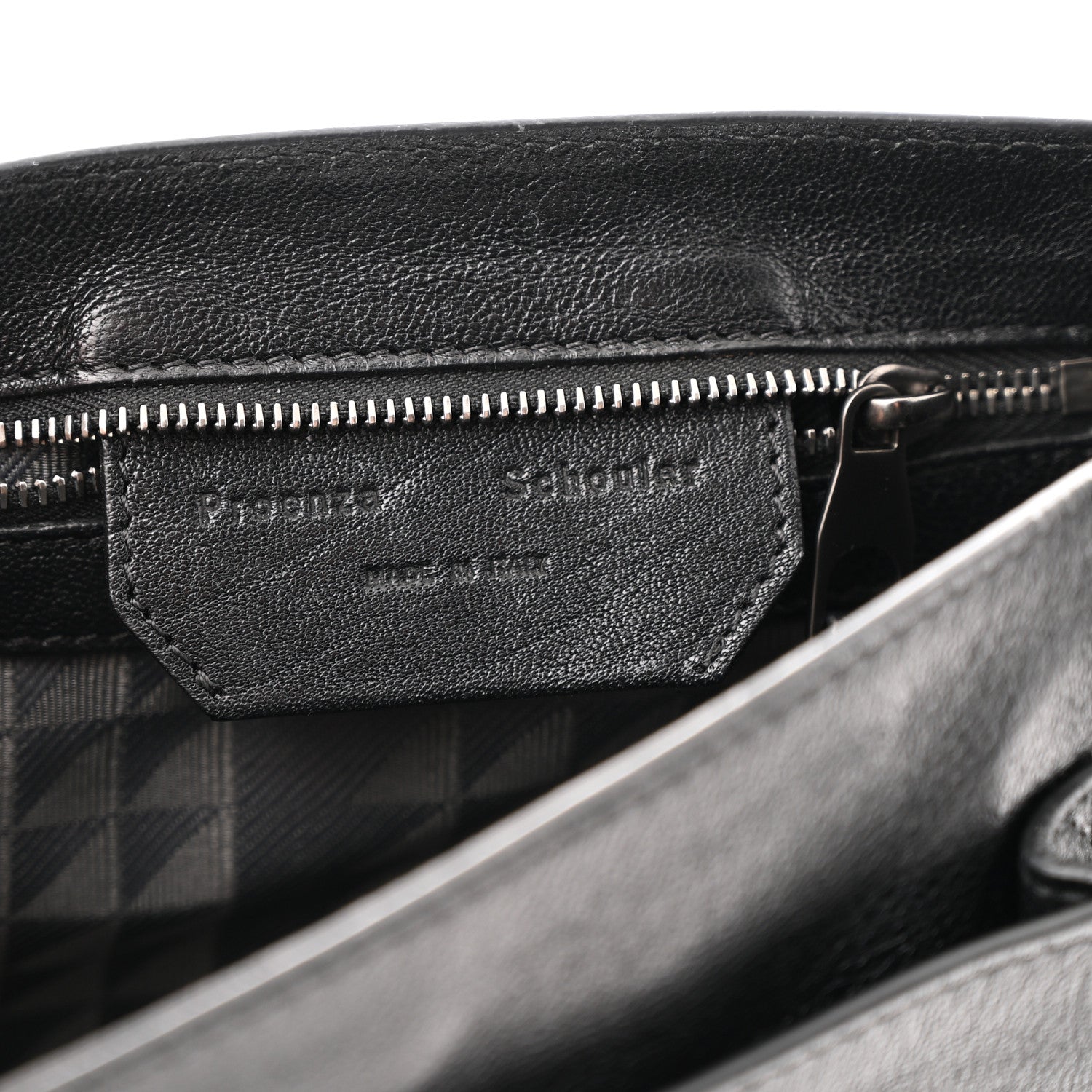 Proenza Schouler Lambskin PS1 Pouch Messenger Black 6 of 11
