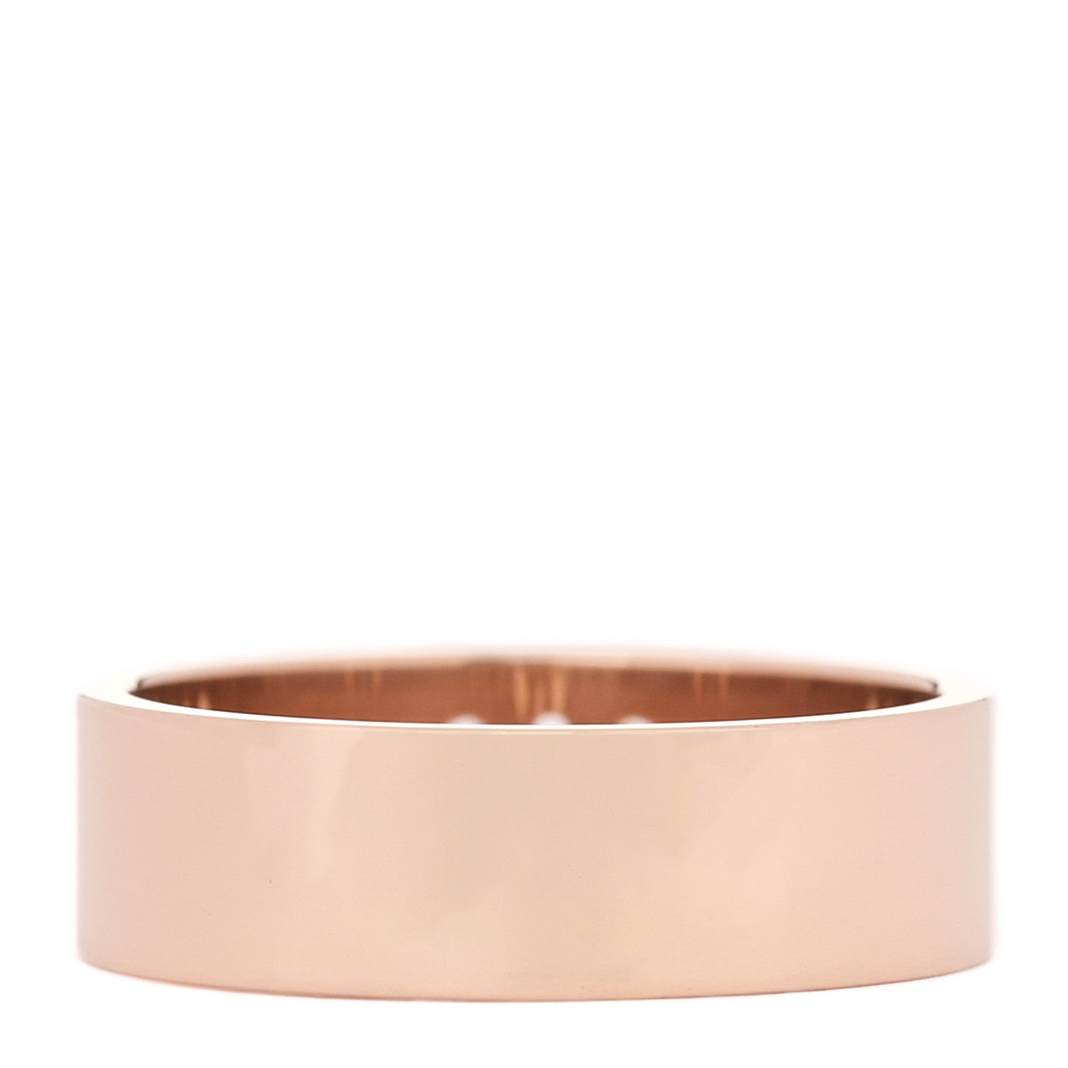 Hermes 18K Rose Gold Diamond PM H D'Ancre Ring 52 6 3 of 5