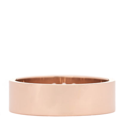 Hermes 18K Rose Gold Diamond PM H D'Ancre Ring 52 6 3 of 5