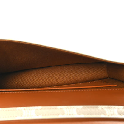 Celine Canvas Calfskin Triomphe Multipochette Grege 5 of 9