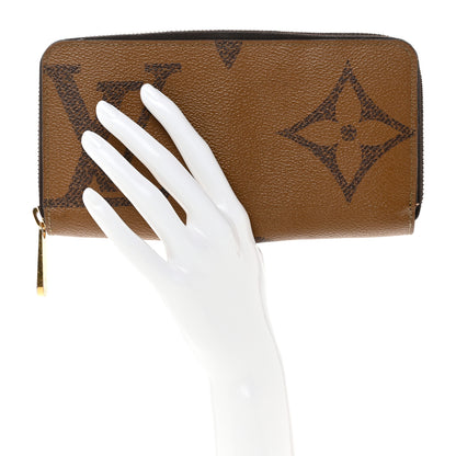 Louis Vuitton Reverse Monogram Giant Zippy Wallet 2 of 9