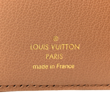 Louis Vuitton Lambskin Embossed Monogram Lou Coussin Wallet Camel 7 of 7