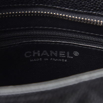 Chanel Caviar Quilted Medallion Tote Black 6 of 7