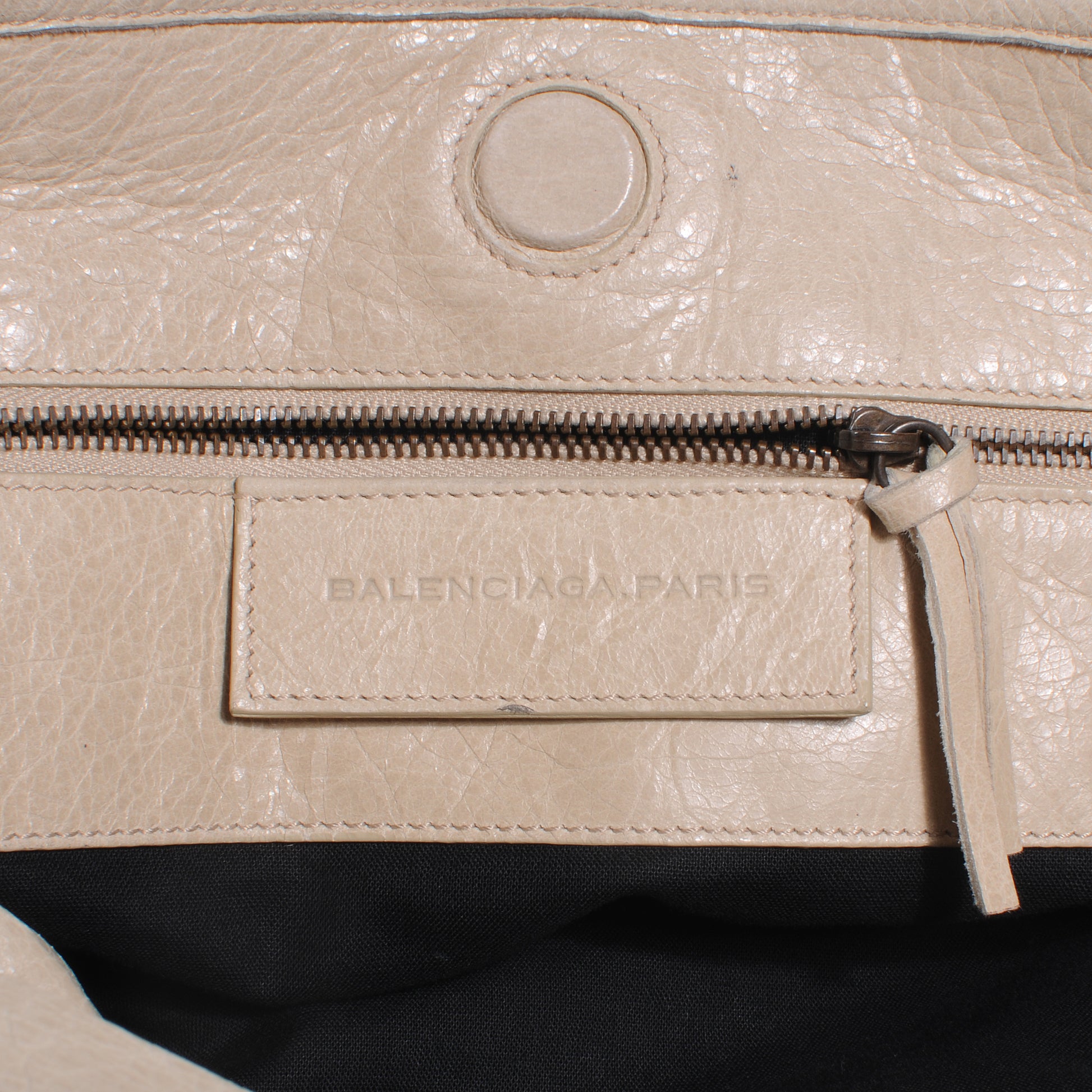 Balenciaga Agneau Sunday Tote Sahara 6 of 9