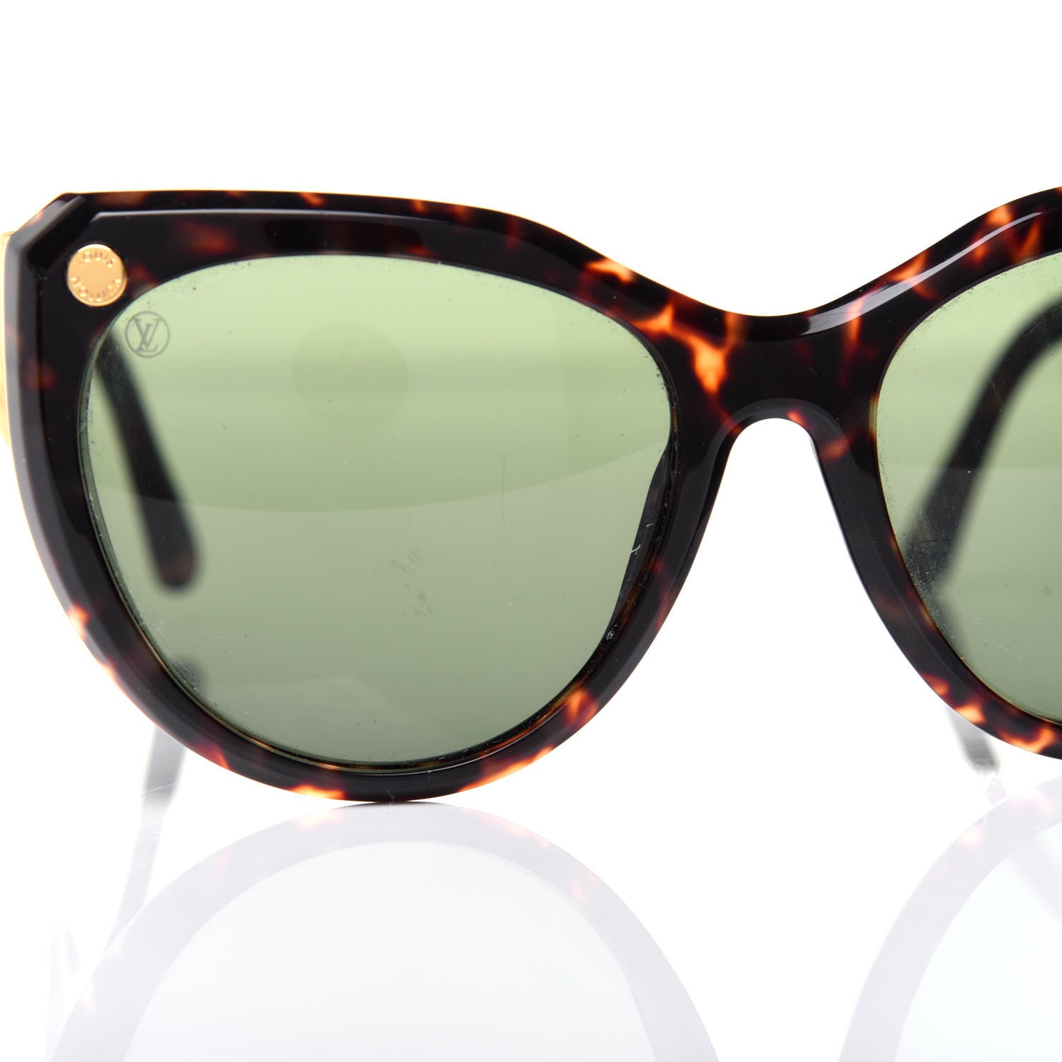 Louis Vuitton Acetate My Fair Lady Sunglasses Z0902W Tortoise 8 of 10