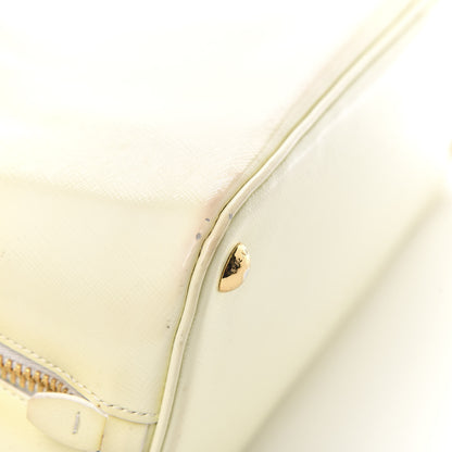 Prada Saffiano Lux Medium Promenade Tote White 12 of 15